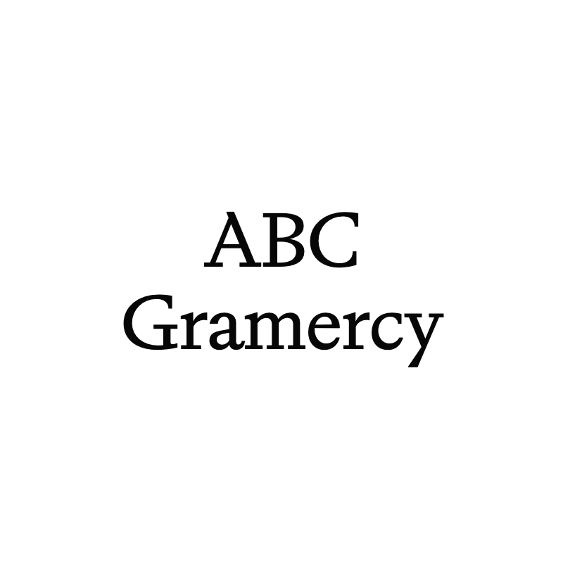 ABC Gramercy specimen
