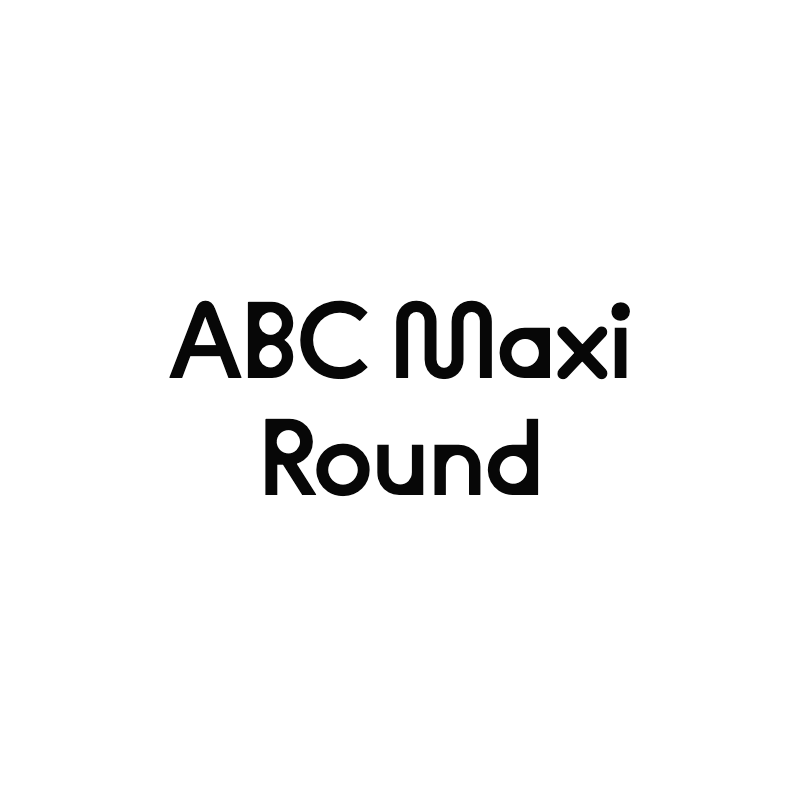 ABC Maxi Round specimen
