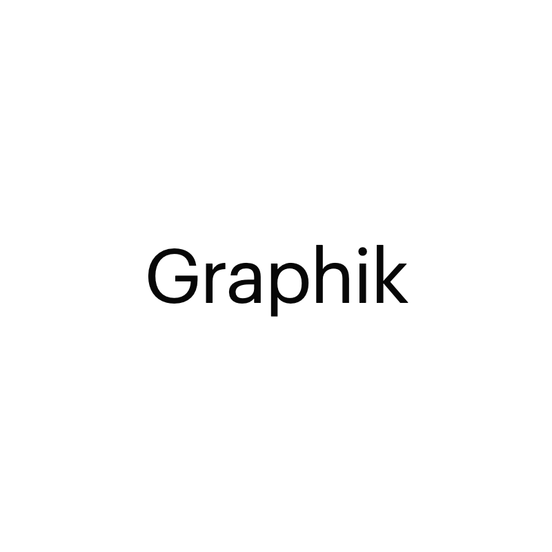 Graphik specimen